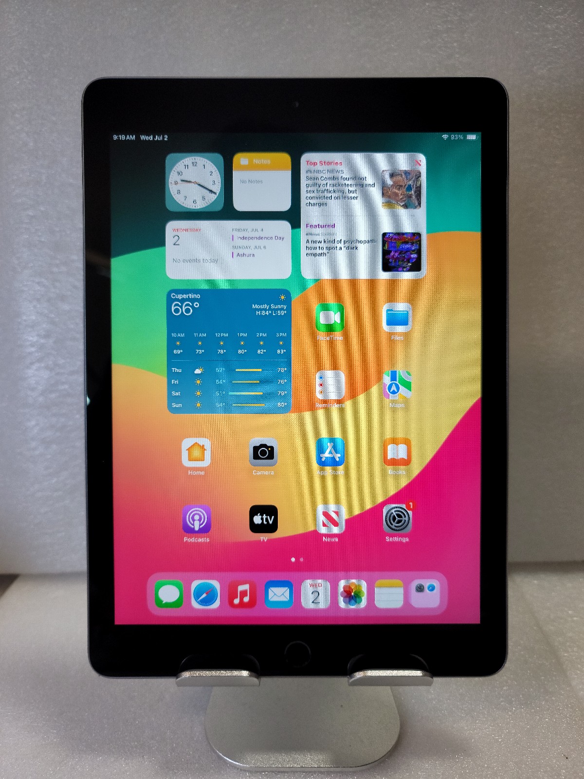 Apple iPad 6th Gen, WiFi, 32Gb, Space Gray
