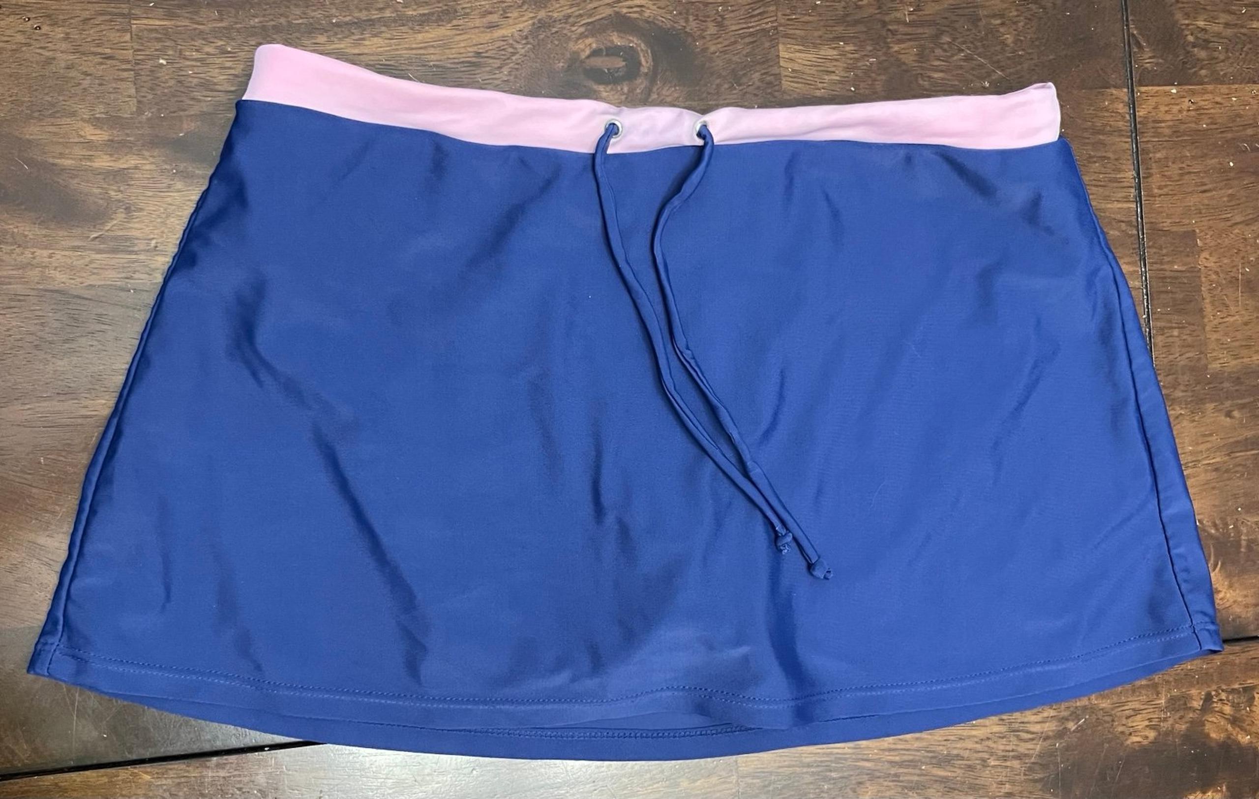 Athletech Navy Blue Swim Skirt / Skort Women’s Size 8