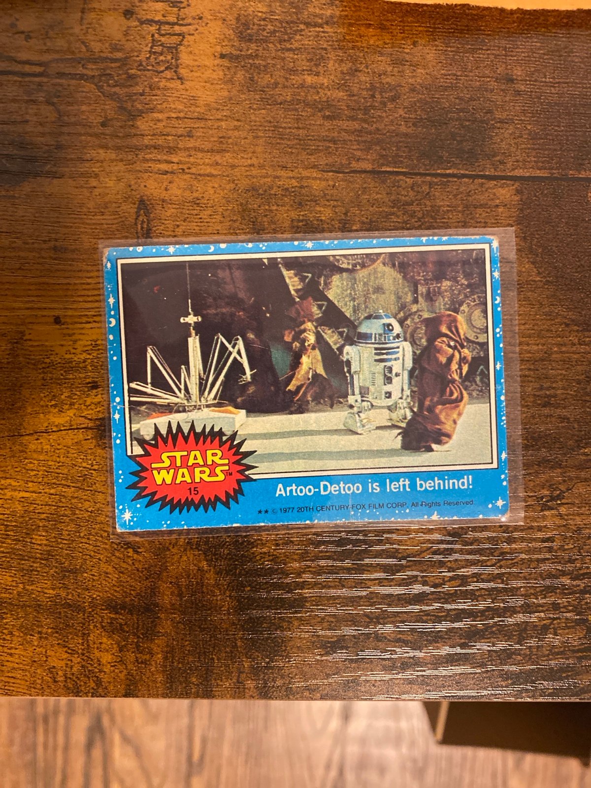 1977 Star Wars cards