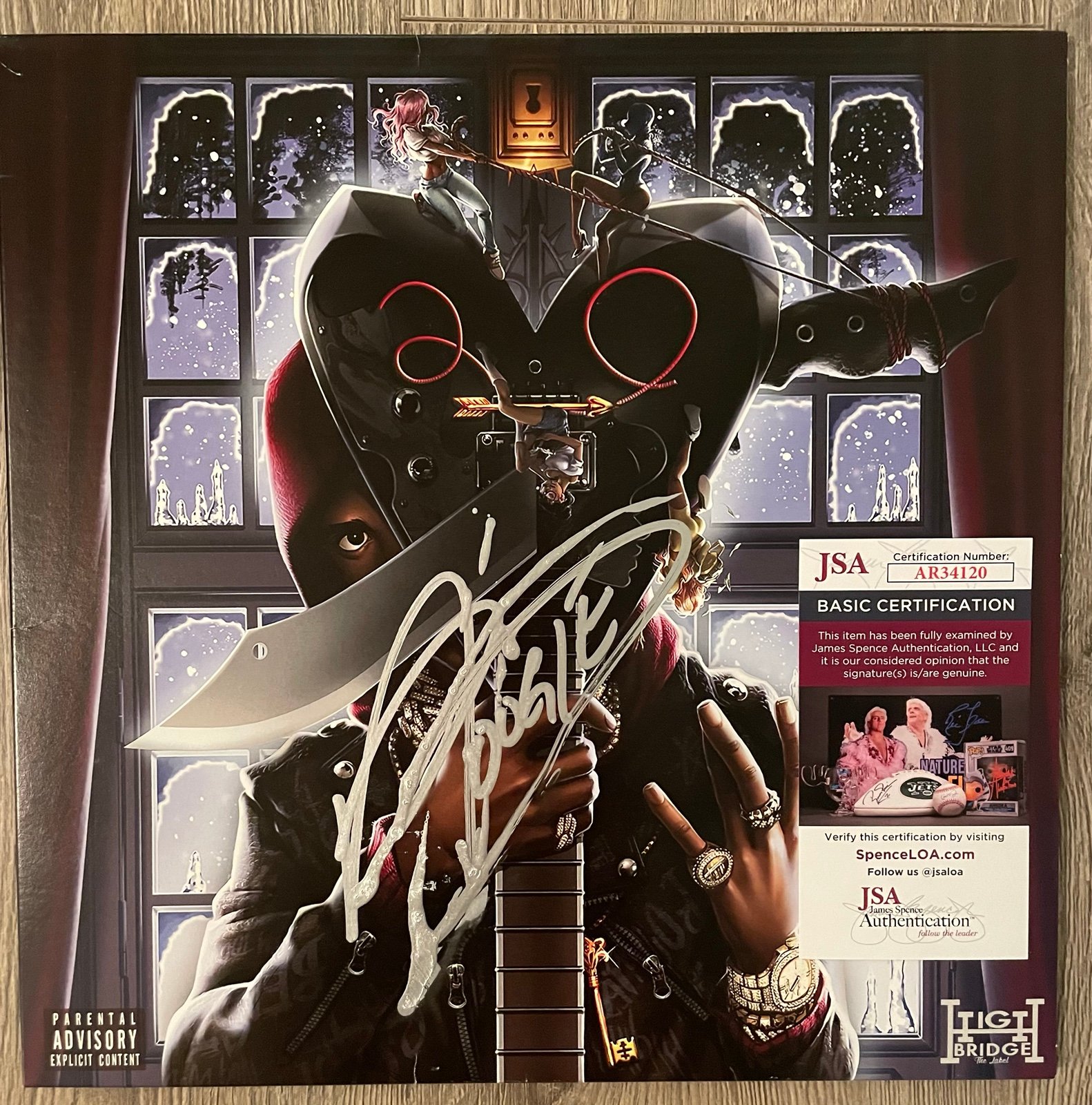 A BOOGIE WIT DA HOODIE SIGNED ARTIST 2.0 VINYL LP - JSA COA
