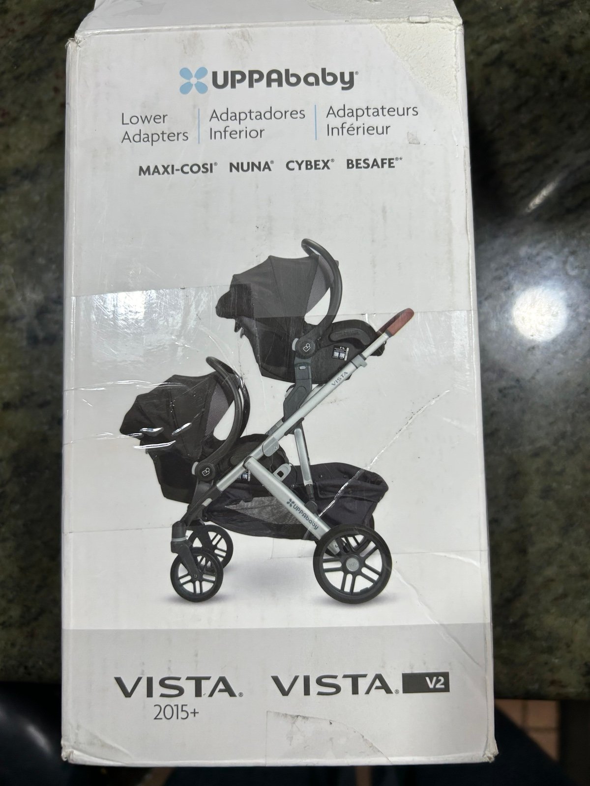 Uppababy vista lower adapter nuna/cybex/maxi cosi