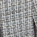 Miss Selfridge skirt boucle kilt plaid pleated mini soft girl academia blue 12
