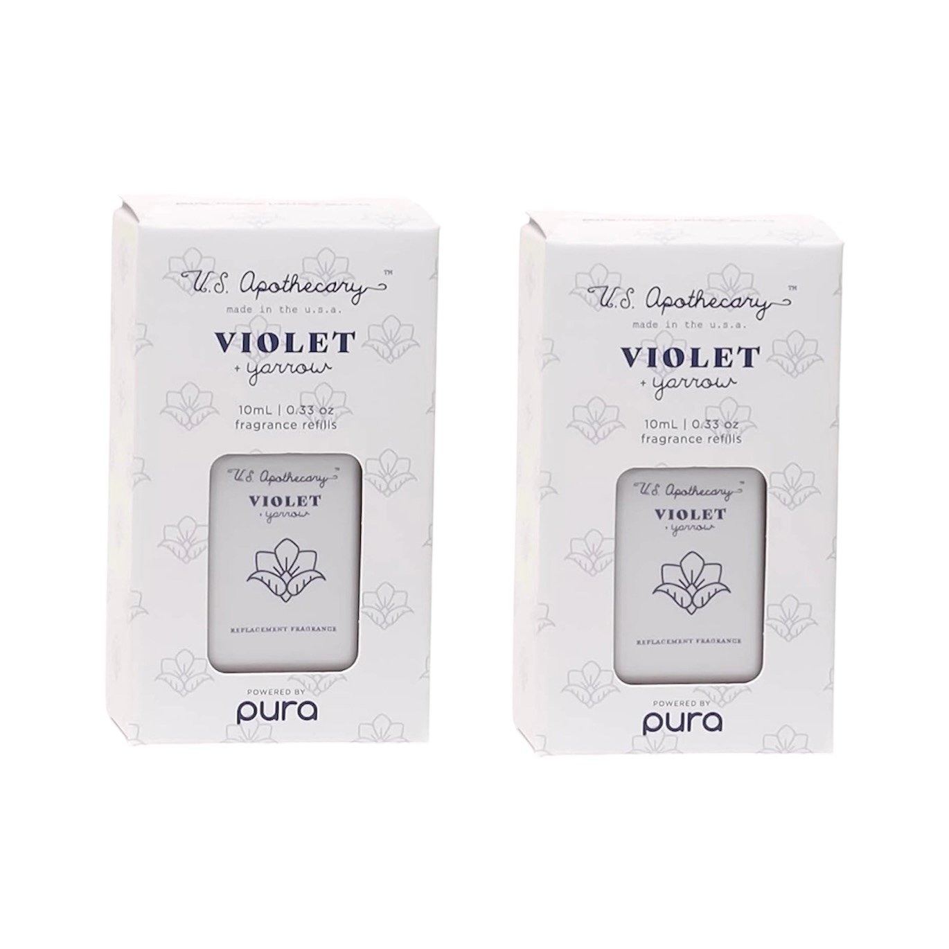 Pura Fragrance Refill U.S. Apothecary Violet and Yarrow x2