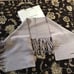 Brand New Burberry Camel Solid Felted Fringe Shawl Scarf ( Made In Italy )