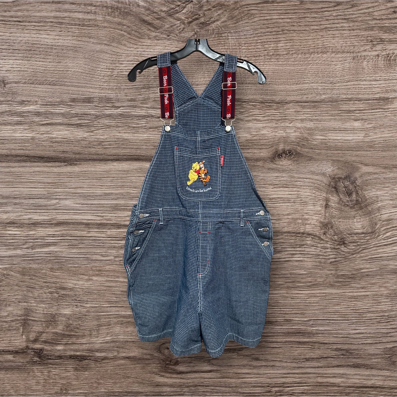 Vintage Disney Winnie the Pooh Short Overalls
