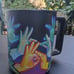 Starbucks American Sign Language ASL Hand Movements cups by Yiqiao Wang