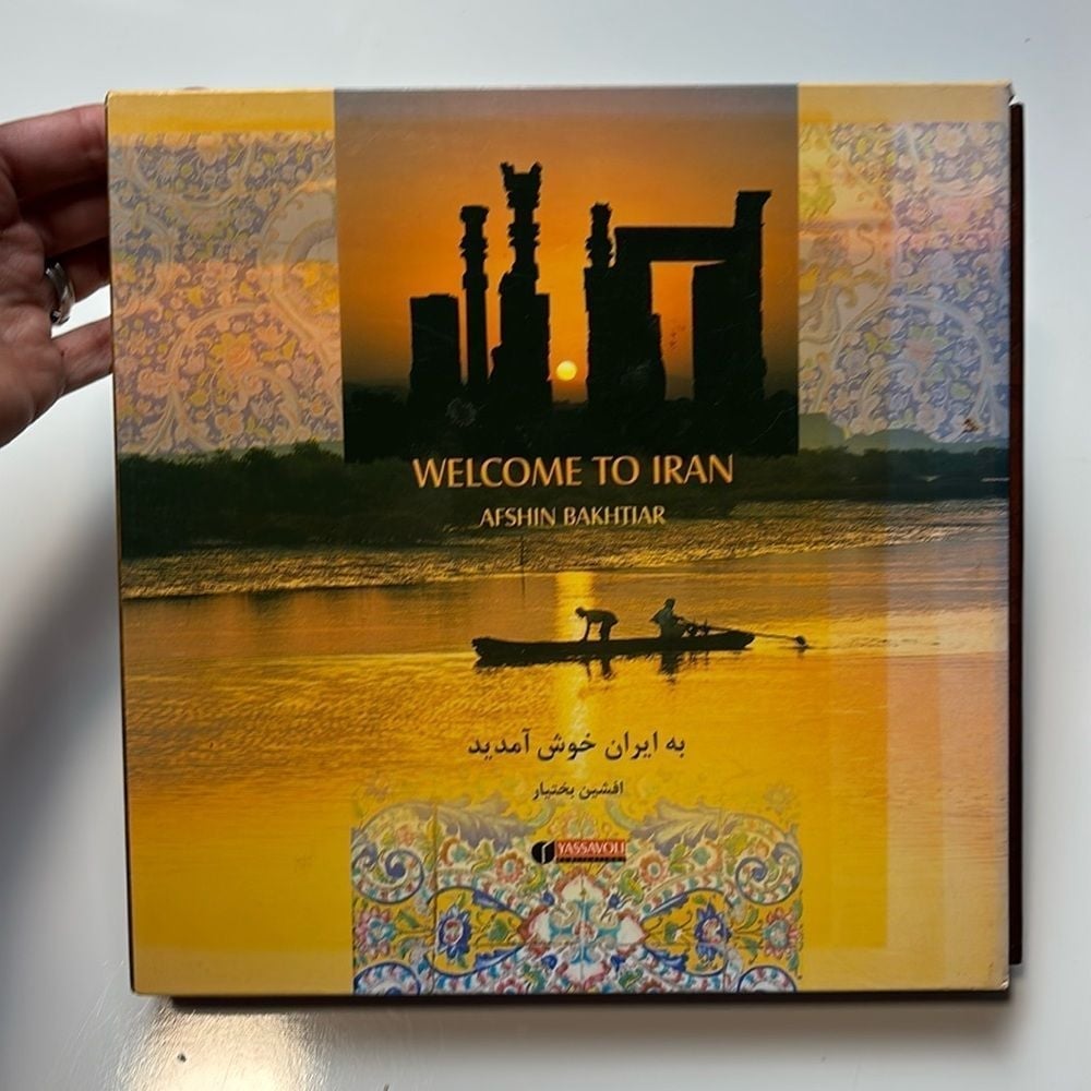 Welcome to Iran Book By Afshin Bakhtiar hardcover