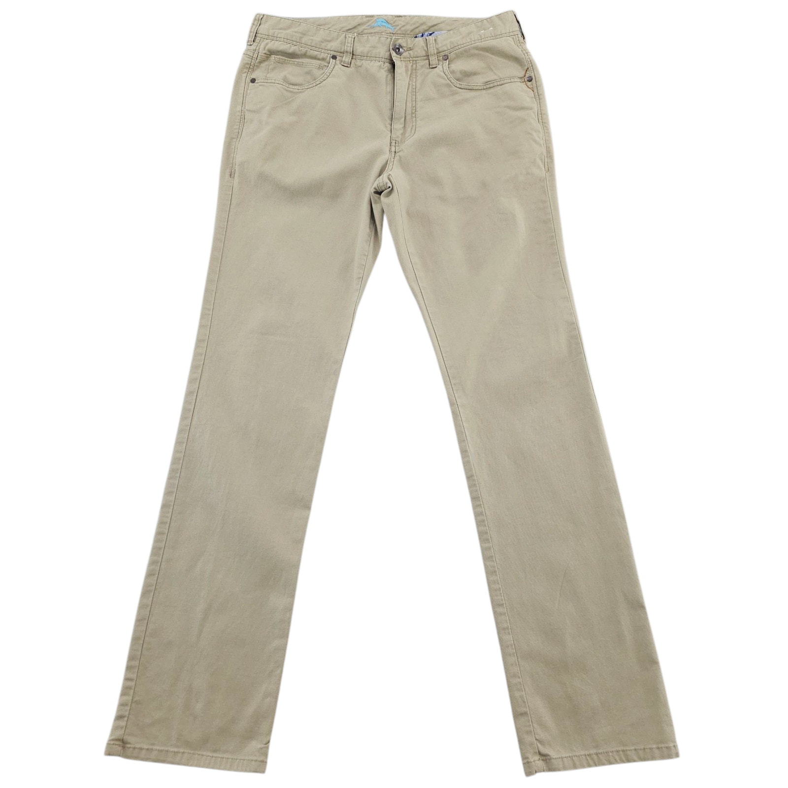 Tommy Bahama Pants Mens 34 x 34 Khaki Tan Straight Leg Casual Career Neutral