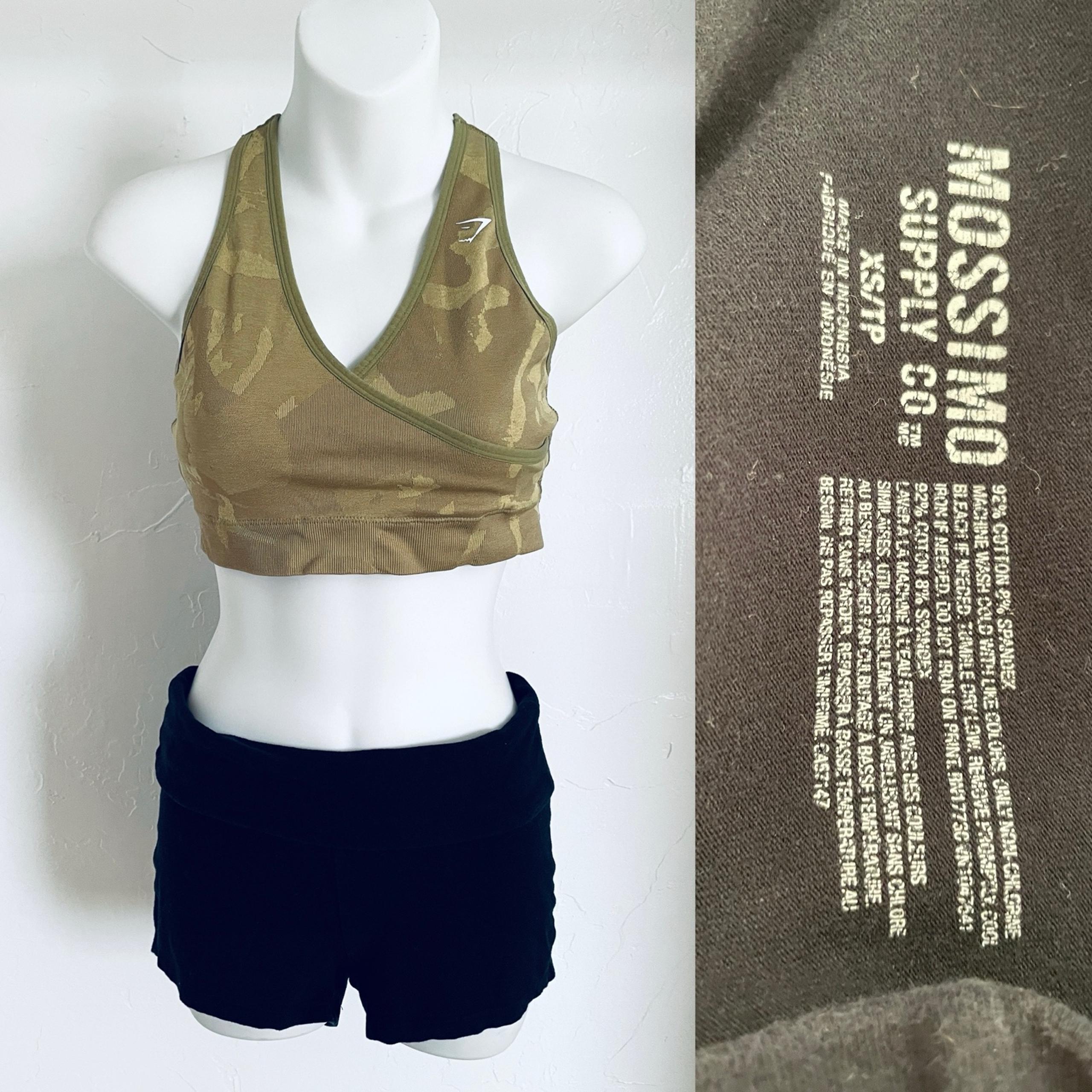 MOSSIMO SUPPLY CO. Cotton Blend Black Foldover YOGA Gym SHORTS Size XS