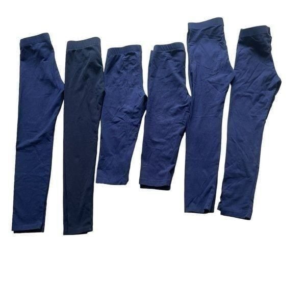 Cat& Jack Navy Short and Long Leggings Play School Casual Elastic Waist Pull On