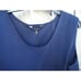 NWT Ming Wang Blue Knit Sleeveless Tank Top 2X Plus Size NWT Travel Career 150