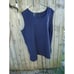 NWT Ming Wang Blue Knit Sleeveless Tank Top 2X Plus Size NWT Travel Career 150
