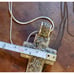 VINTAGE Sterling Marcasite crucifix Preowned 20 sterling chain 2 tall cross