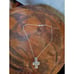 VINTAGE Sterling Marcasite crucifix Preowned 20 sterling chain 2 tall cross