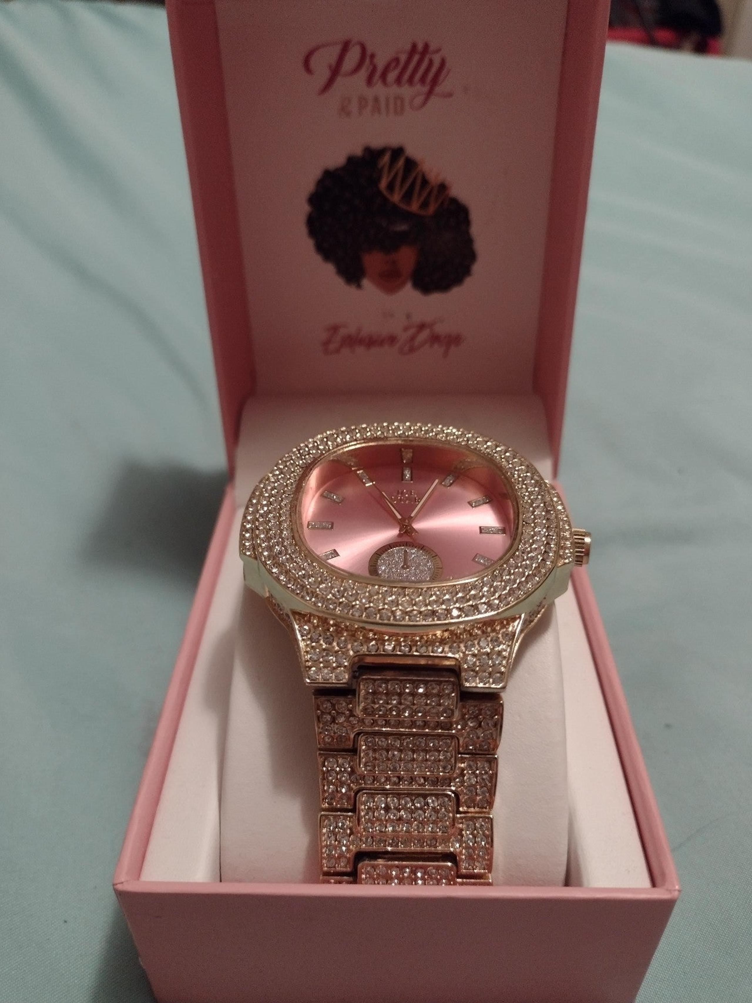Blinged out Ice Star Women's watch