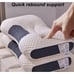 2X Neck Massage Memory Pillow for Shoulder Pain Relief Ergonomic Orthopedic