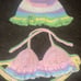 Crochet Hat and Bra Set