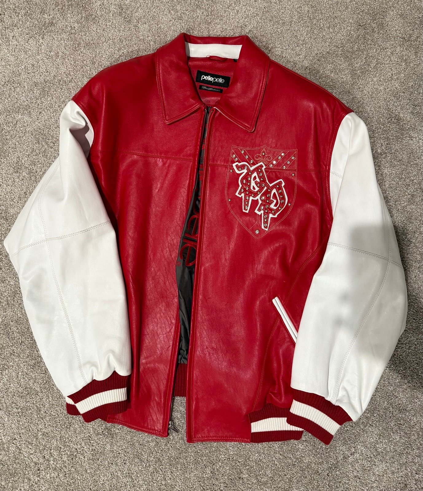 Men’s US 48 Pelle Pelle Leather pristine condition