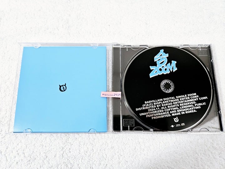BADVILLAIN Zoom Signed Promo Album Autographed Digital