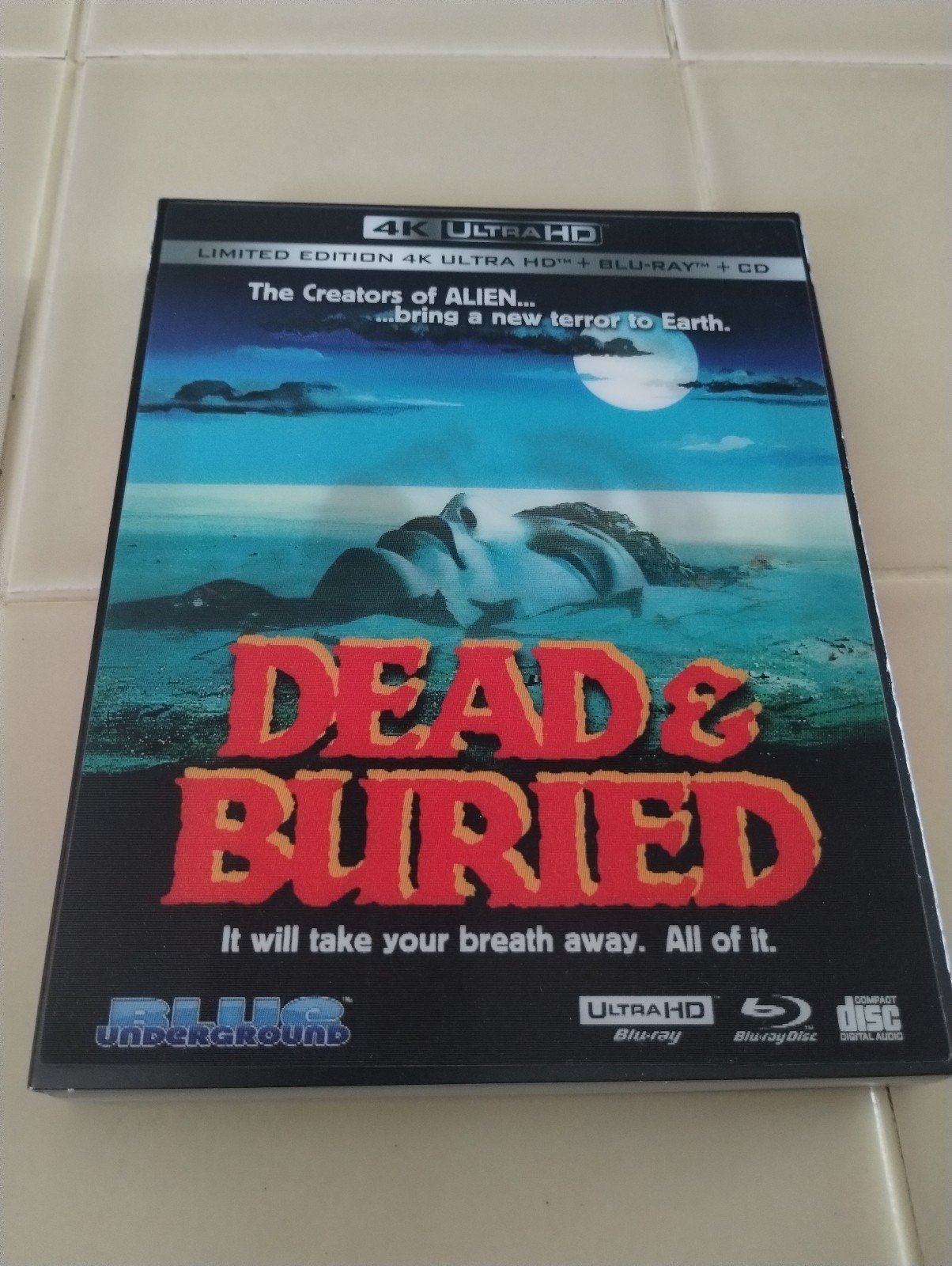 Dead and Buried (4K/Blu-ray, 3-Disc, 2021) Lenticular Slipcover