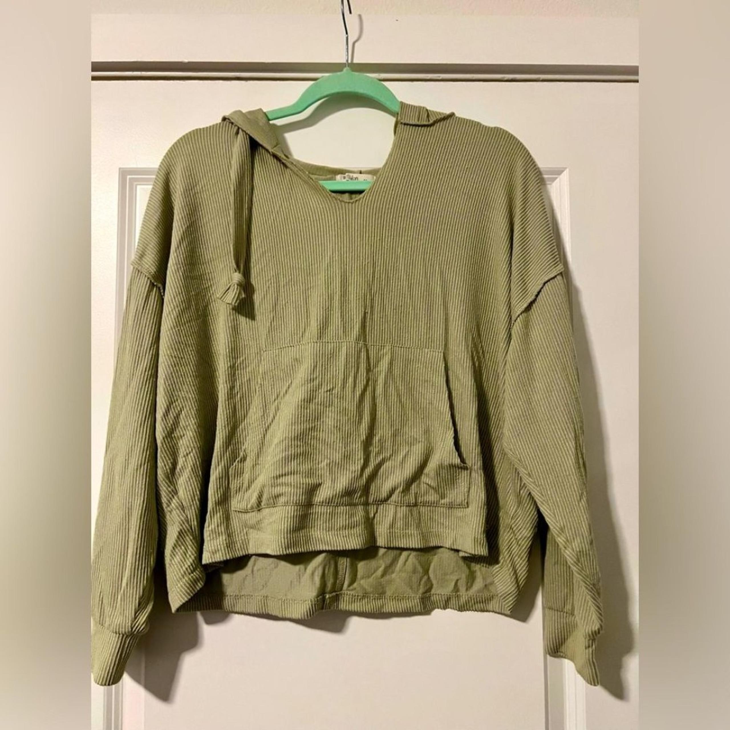 Ron John Surf Shop Women’s Green Hoodie Size M