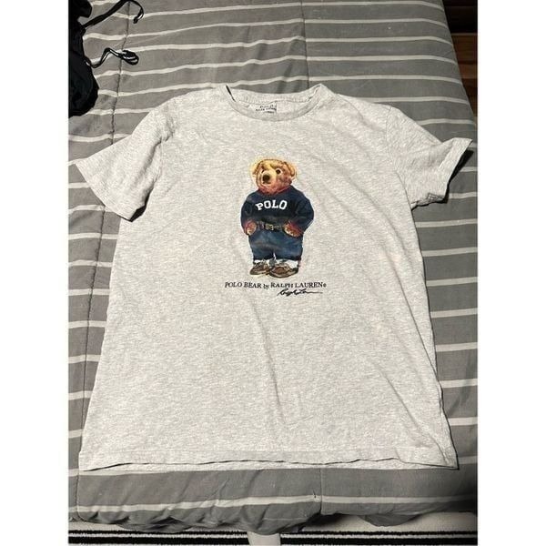 Polo Ralph Lauren Bear T Shirt. Large Limited Edition Retro Sport Beach 2017