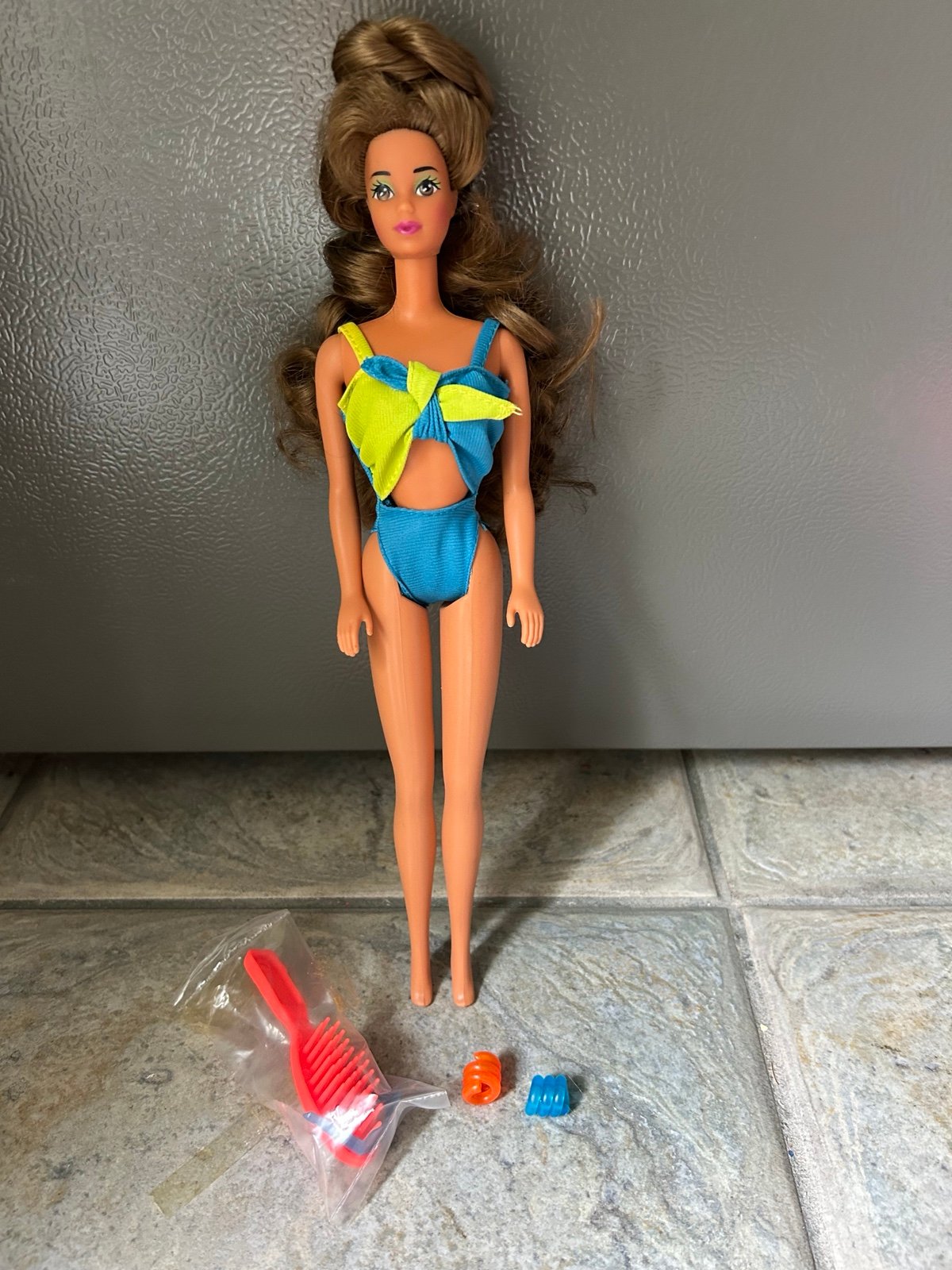 DEBOXED - 1989 Wet-N-Wild Teresa Steffie Face Barbie Doll