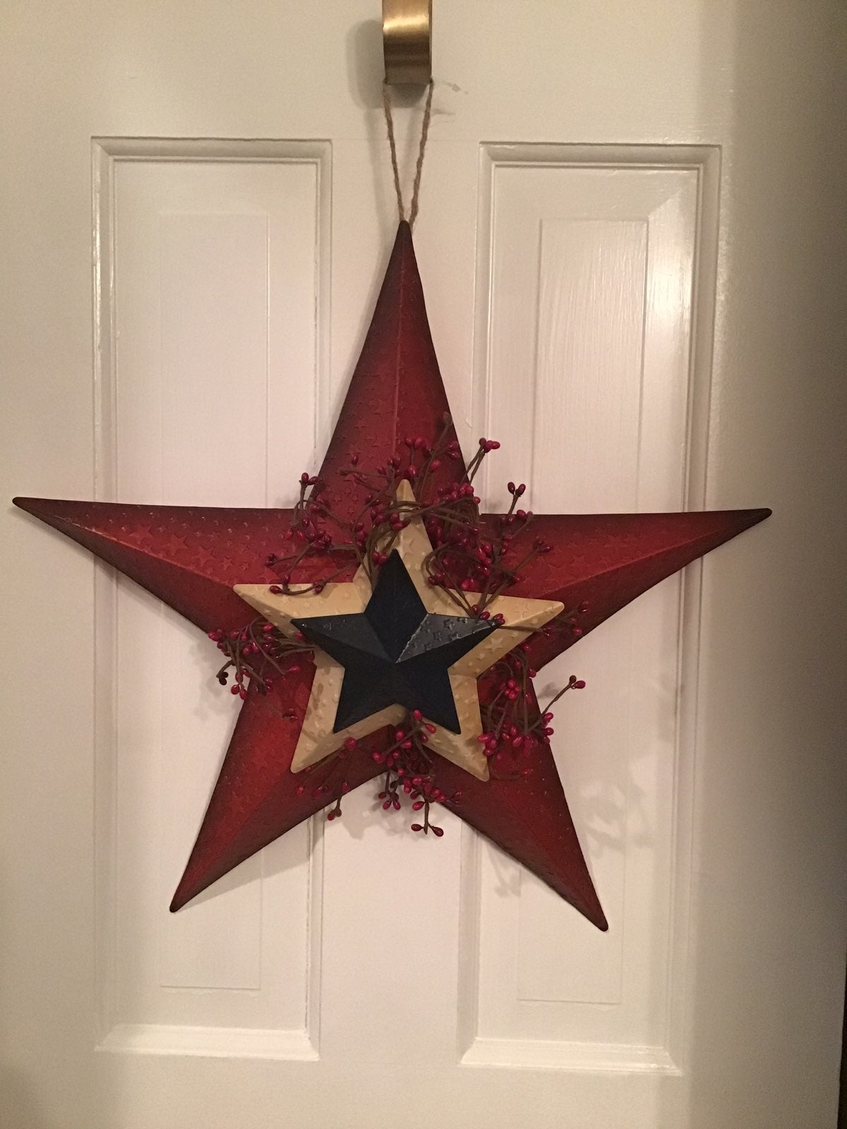 PATRIOTIC DOOR HANGING