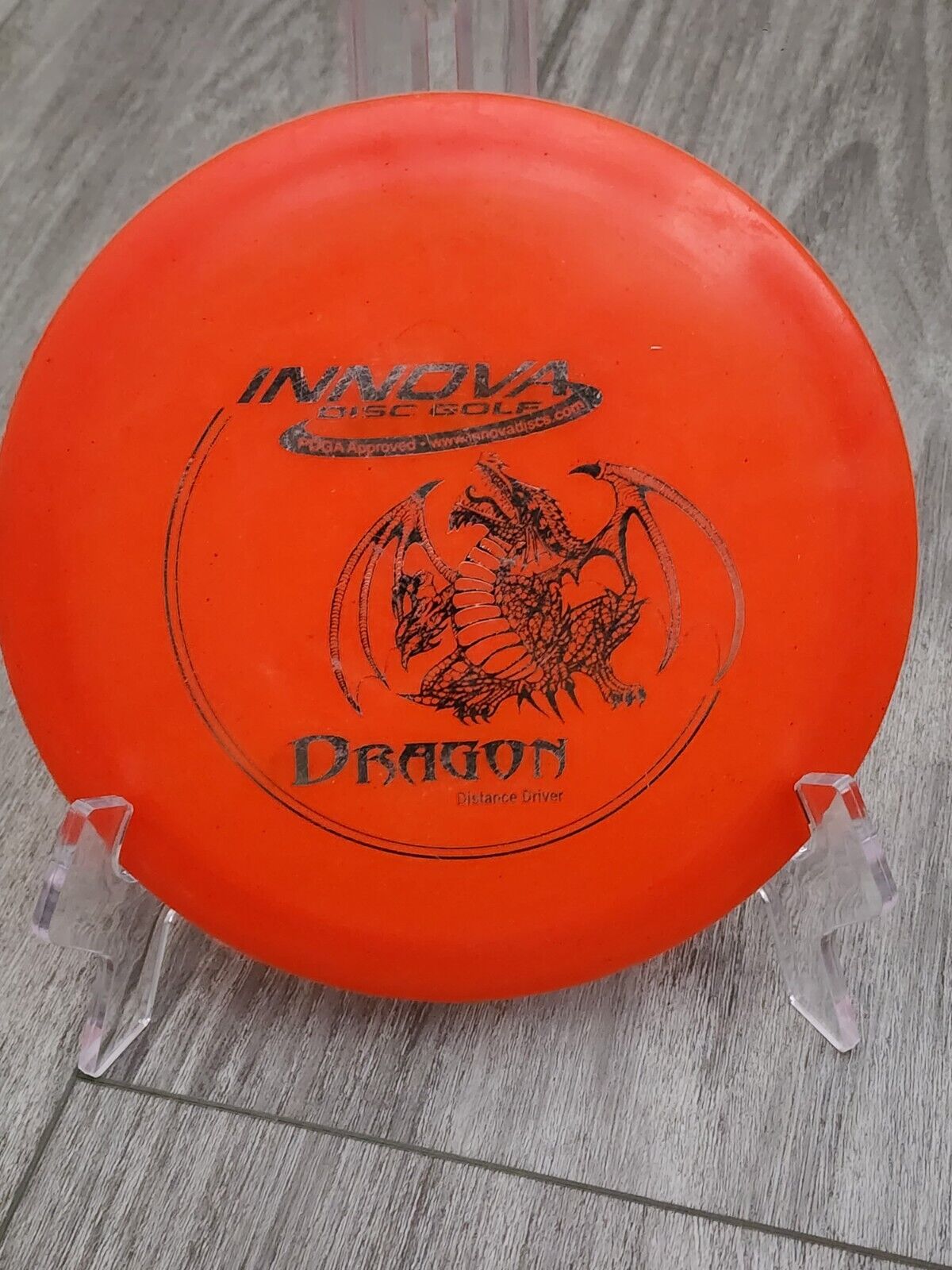 Innova Champion Dragon Distance Driver Golf Disc 150g Red Orange Frisbee