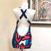Stephen Sprouse usa Bikini One Piece Blue Red