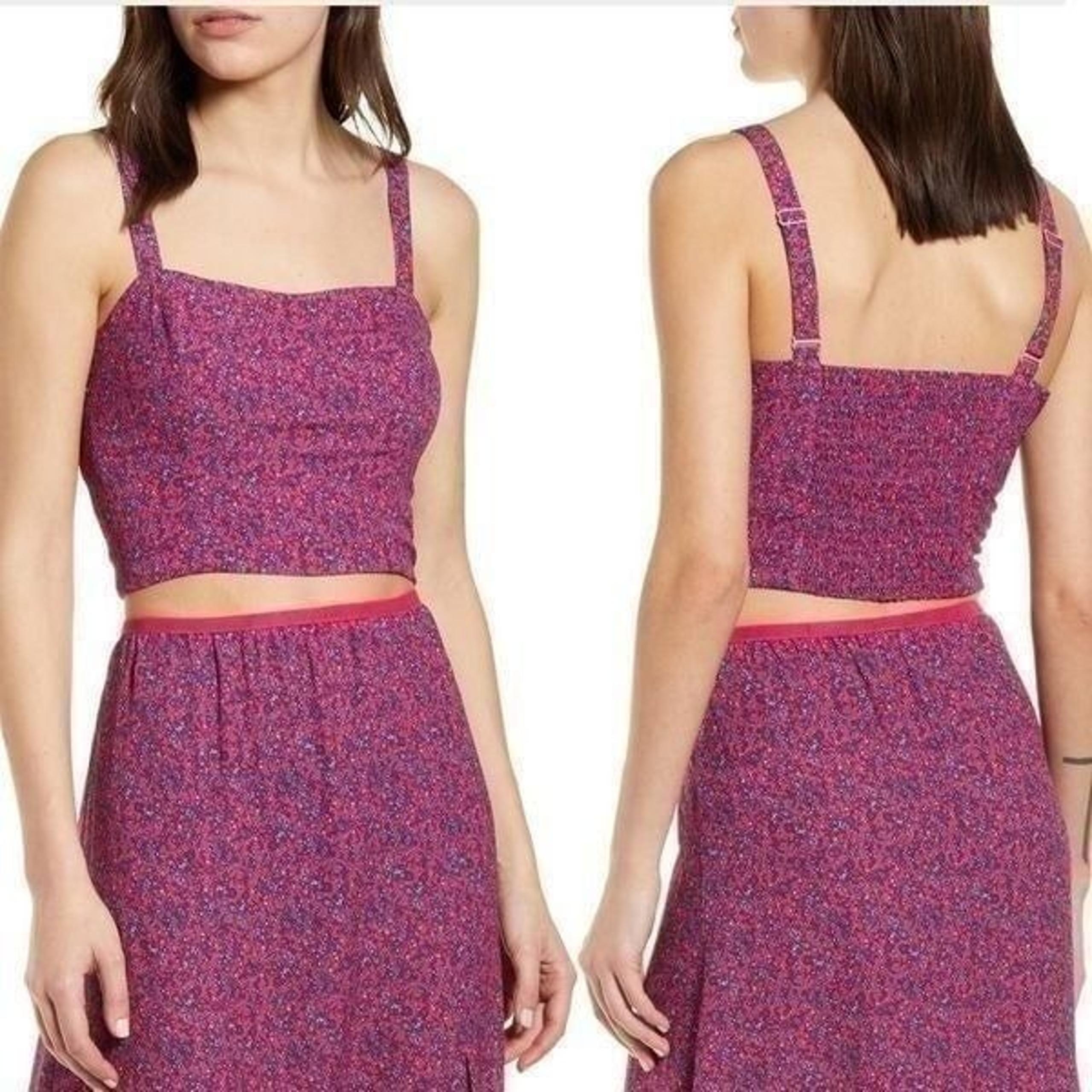 French connection crop tank top 12
