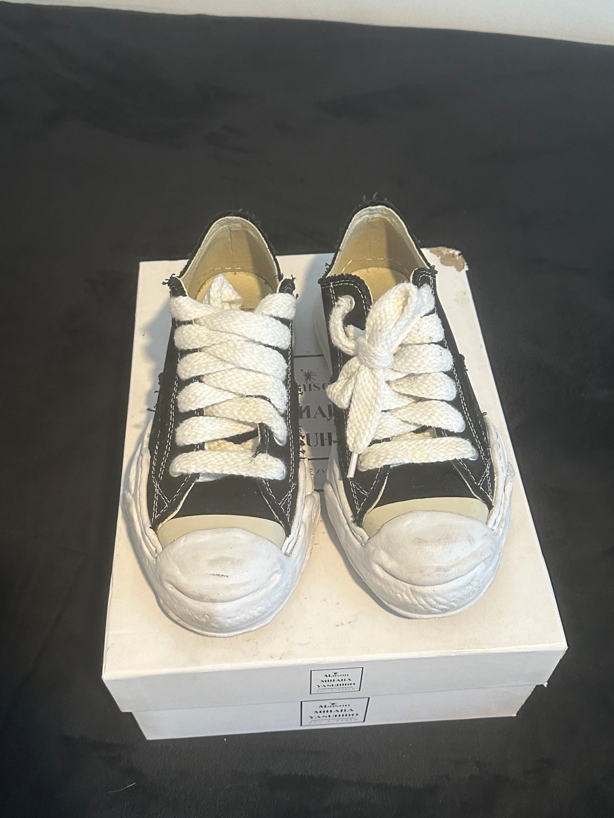 mihara yasuhiro low top sneakers
