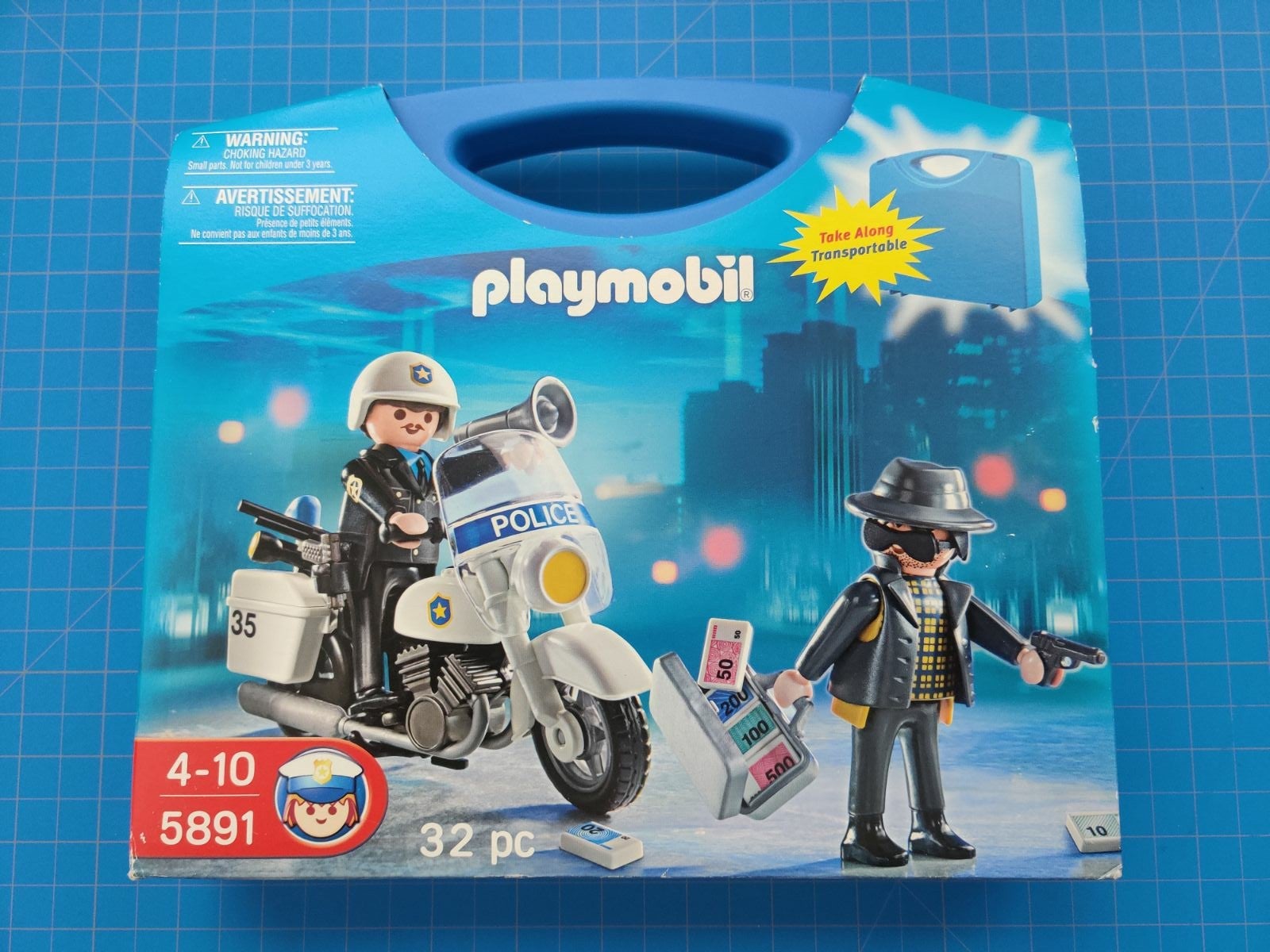 New Playmobil 5891: Take along Police