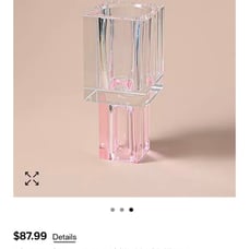 Vivience Crystal Bud Vase Brand New
