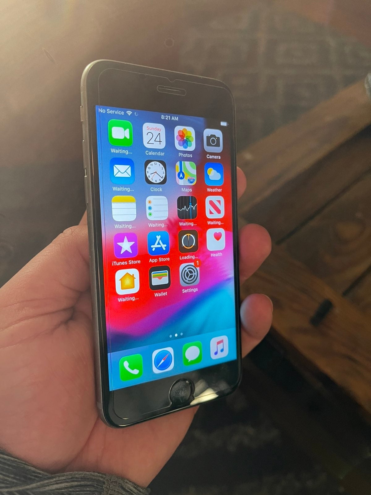 iPhone 6s Plus Silver 64 gigabytes Sprin