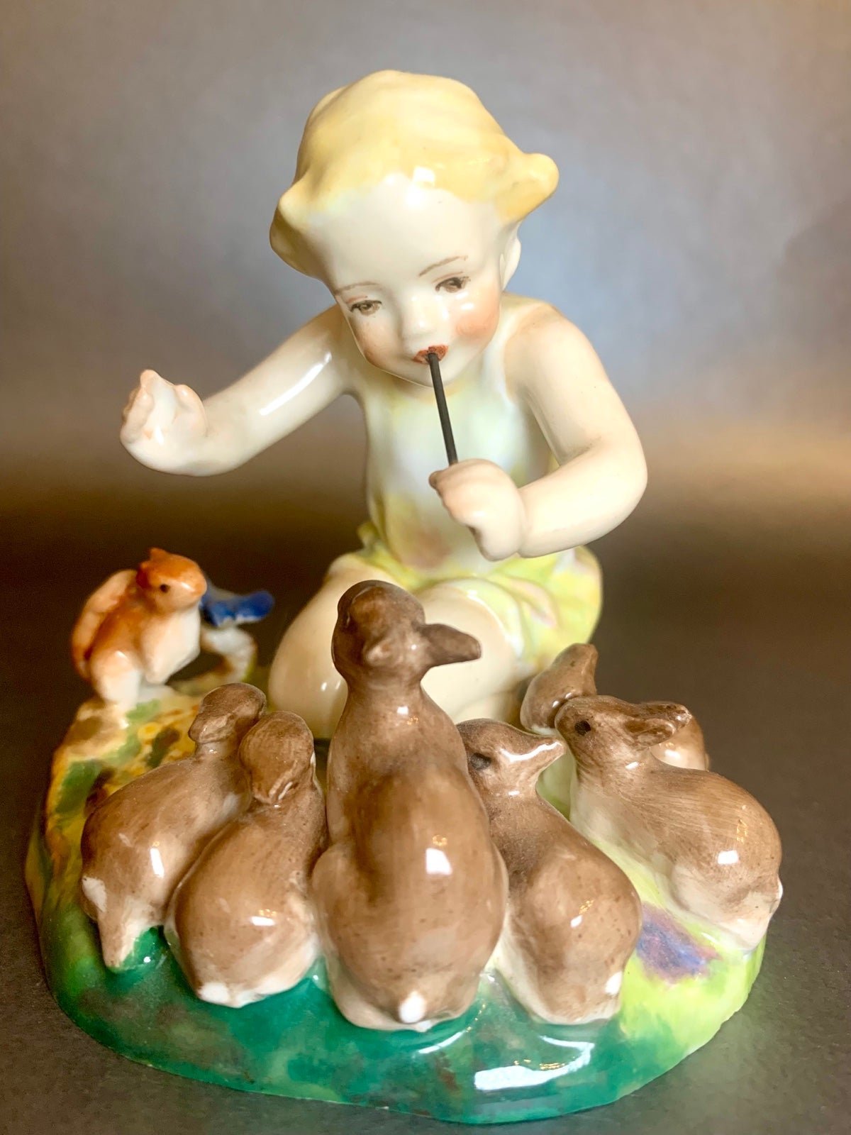 Vintage Royal Worcester Figurine Woodland Dance