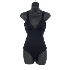 VITAMIN A Ava Maillot One Piece Swimsuit EcoLux Black L