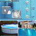 Pool lights, Led Pool Lights Underwater for Above Ground Inground Pools Waterpro