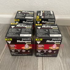 Philips 75w Flood Lights 120v 75PAR30S LOT OF 4