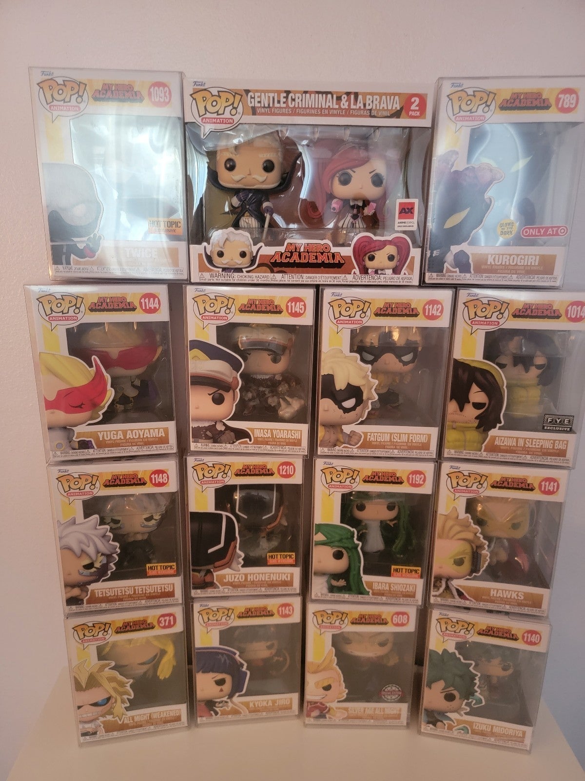 Funko Pop My Hero Academia 20 Pop Lot