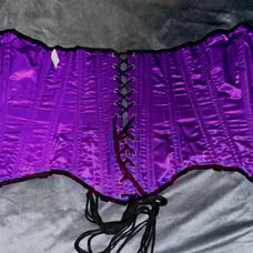 Steel bone corset