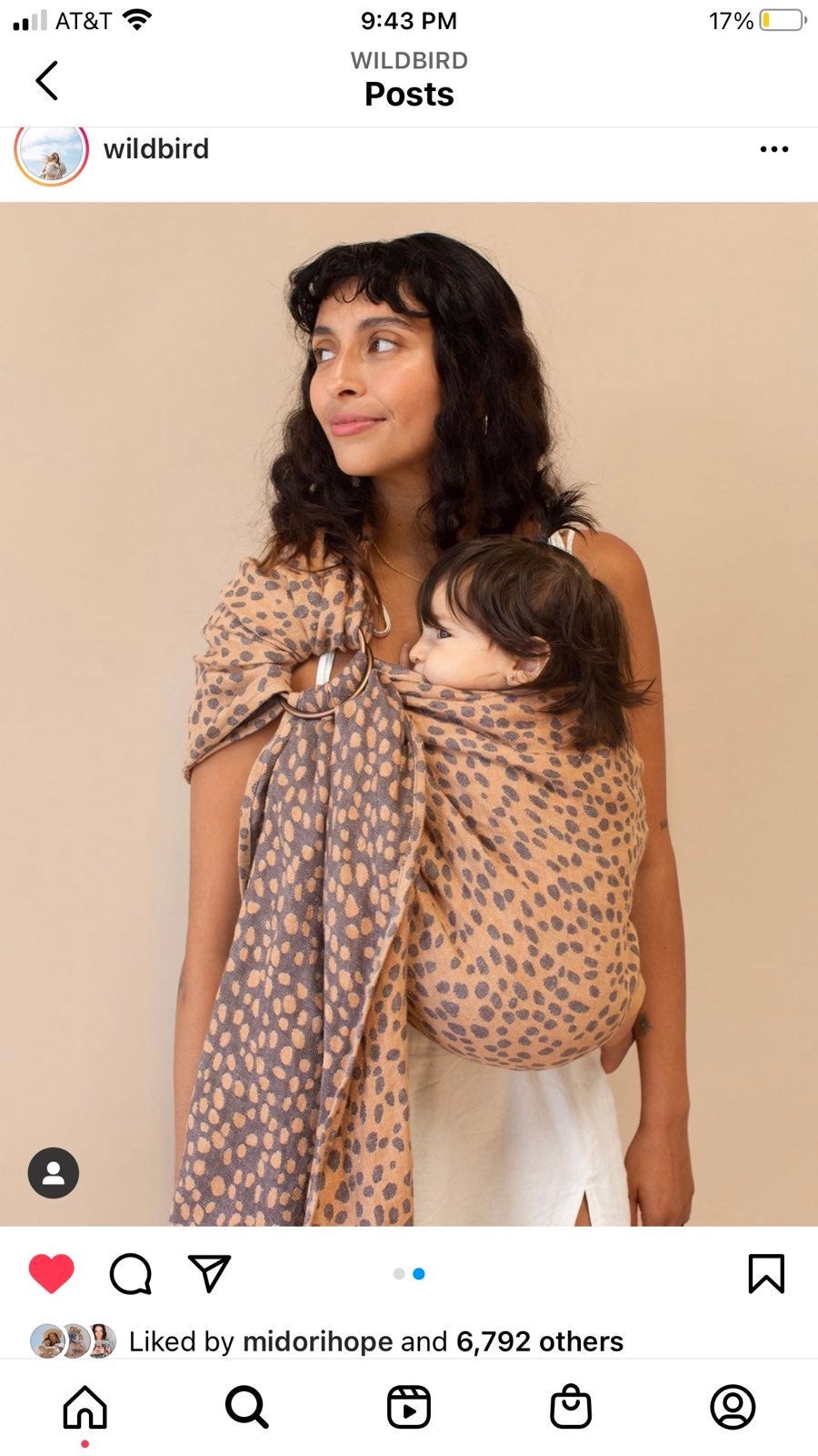 WildBird Ring sling