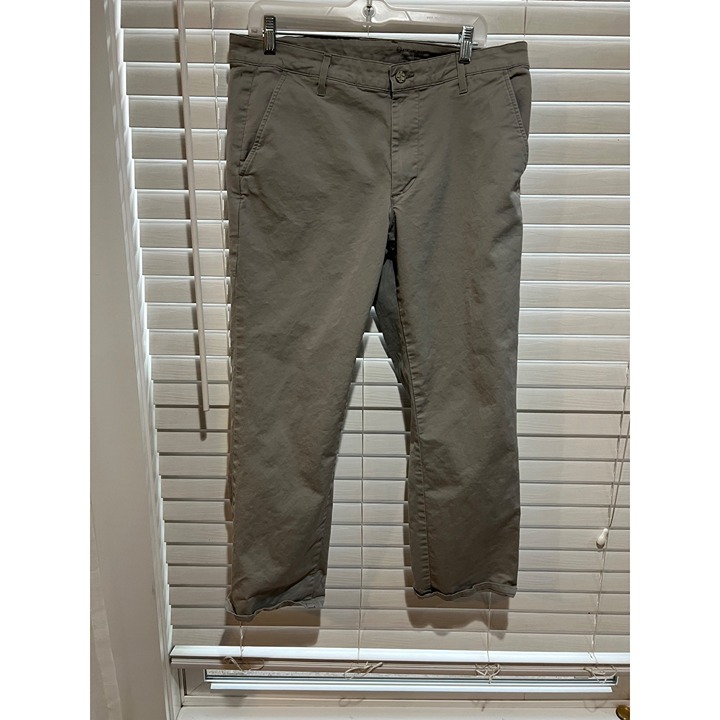 Adriano Goldschmied Straight Leg Gray Chinos - Size 34x28