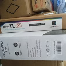 Mettlelite TLX1 RGB Tube Light LED Full Color Portable Video Light with APP Cont