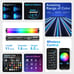 Mettlelite TLX1 RGB Tube Light LED Full Color Portable Video Light with APP Cont