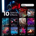 Mettlelite TLX1 RGB Tube Light LED Full Color Portable Video Light with APP Cont