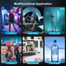 Mettlelite TLX1 RGB Tube Light LED Full Color Portable Video Light with APP Cont