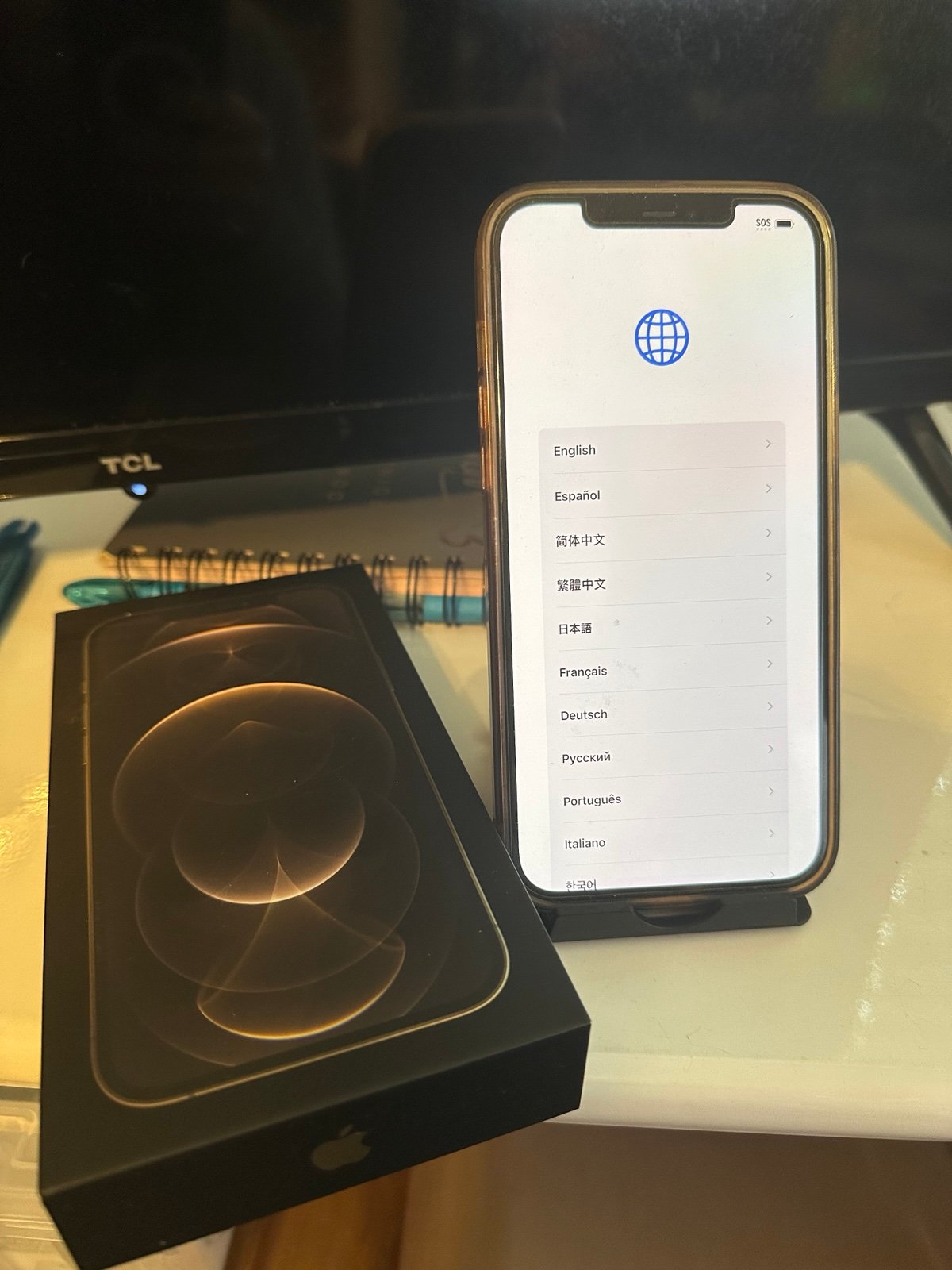 iPhone 12 Pro Max 128g Gold