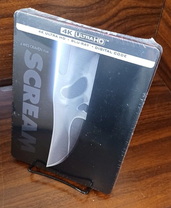 Scream 1996 4K STEELBOOK (4K+Blu-ray)NEW (Sealed)Free Box Shipping with Tracking