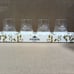 RARE!!! PATRON TEQUILA FOUR GLASS FLIGHT SET.